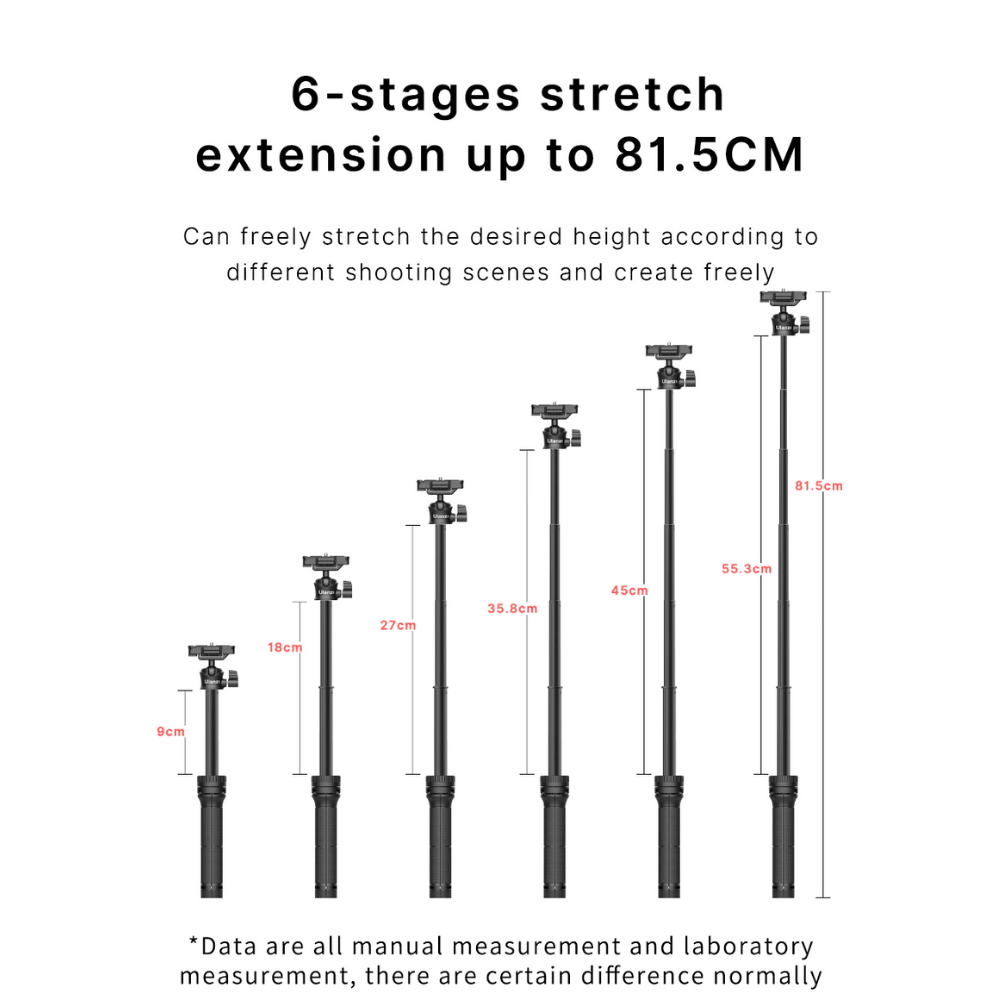 Ulanzi MT-34 Multi-functional Extendable Tripod india tiyana 2