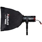 LIGHT CONTROL GRID Following Aputure’s philosophy of ultimate light control for both soft and hard lights, the LS 60 Softbox includes a fabric light control grid to give the soft light direction and minimize excess spill.