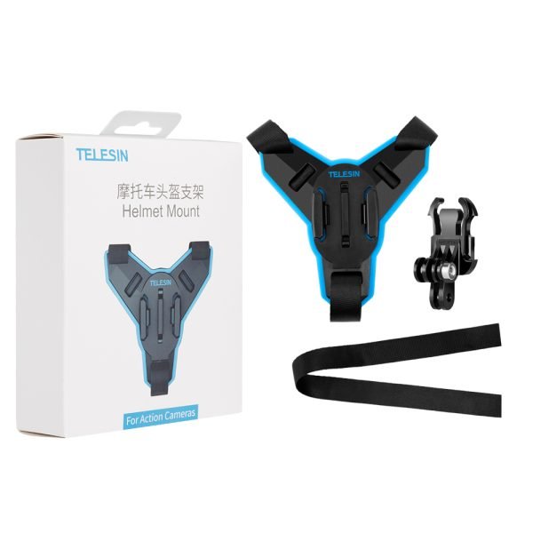 TELESIN GP-HBM-MT7 Motorcycle Helmet Chin Mount for Gopro india tiyana 14