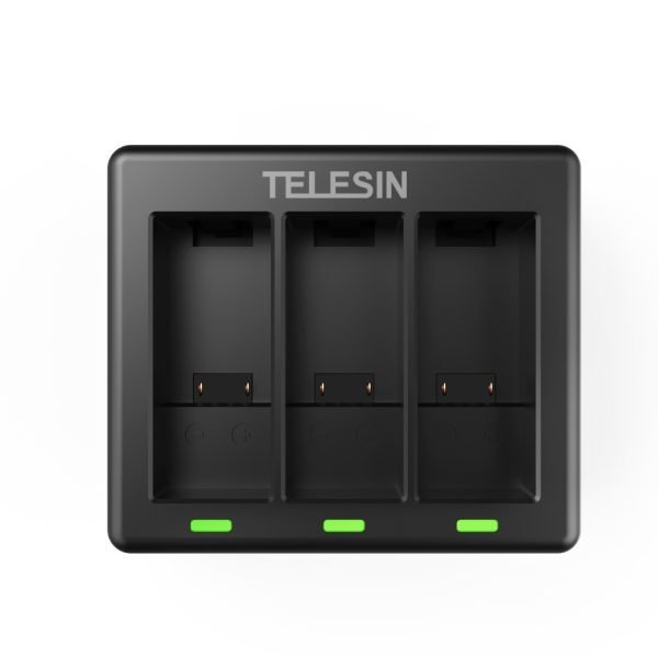 TELESIN GP-BCG-902 3-Channel Triple Battery Charger for GoPro HERO 9 india tiyana 1