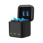 TELESIN GP-BCG-901 3-Channel USB Battery Quick Charger for GoPro Hero 9 india tiyana 4