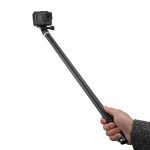 TELESIN 2.7M Long Carbon Fiber Handheld Selfie Stick Extendable Pole Monopod india tiyana 4