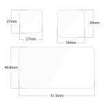 TELESIN GP-FLM-901 Tempered Glass Screen & Lens Protective Film Cover For GoPro 9 india tiyana 6
