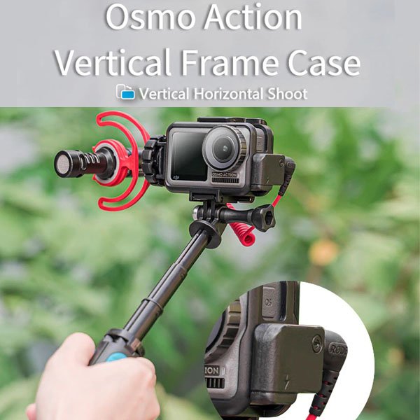 TELESIN OS-FMS-002 Multi-Function Frame with Vertical and Horizontal Modes for DJI Osmo Action india tiyana 5