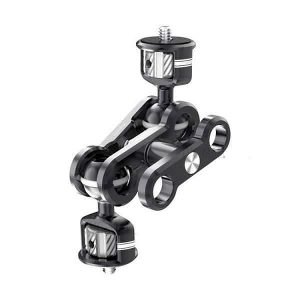 TELESIN TE-MUB-001 Magic Arm 360° Rotation Double Ball Head india tiyana 1