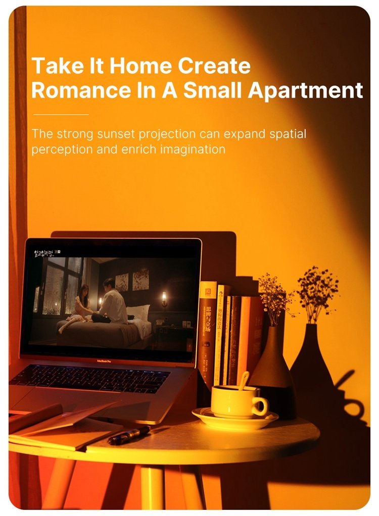Ulanzi 2598 S1 Sunset Live Projection Lamp india tiyana 13