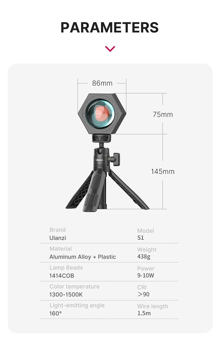 Ulanzi 2598 S1 Sunset Live Projection Lamp india tiyana 6
