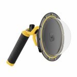 TELESIN GP-DMP-T09 Dome Port Waterproof Housing Case Used For GoPro 9/10 india tiyana 12