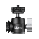 Ulanzi U-60 Dual Cold Shoe Ball Head-india-tiyana