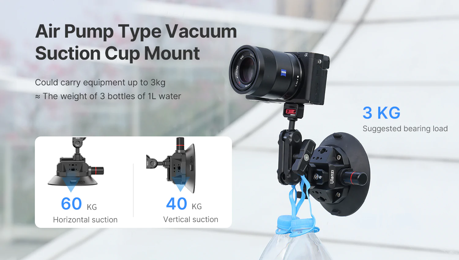 Ulanzi SC-02 Strong Suction Cup Mount (4.5")