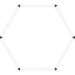 Aputure-Hexagon-Flat-Connector-for-INFINIBAR-Series-LED-Panel-Lights-INDIA-TIYANA