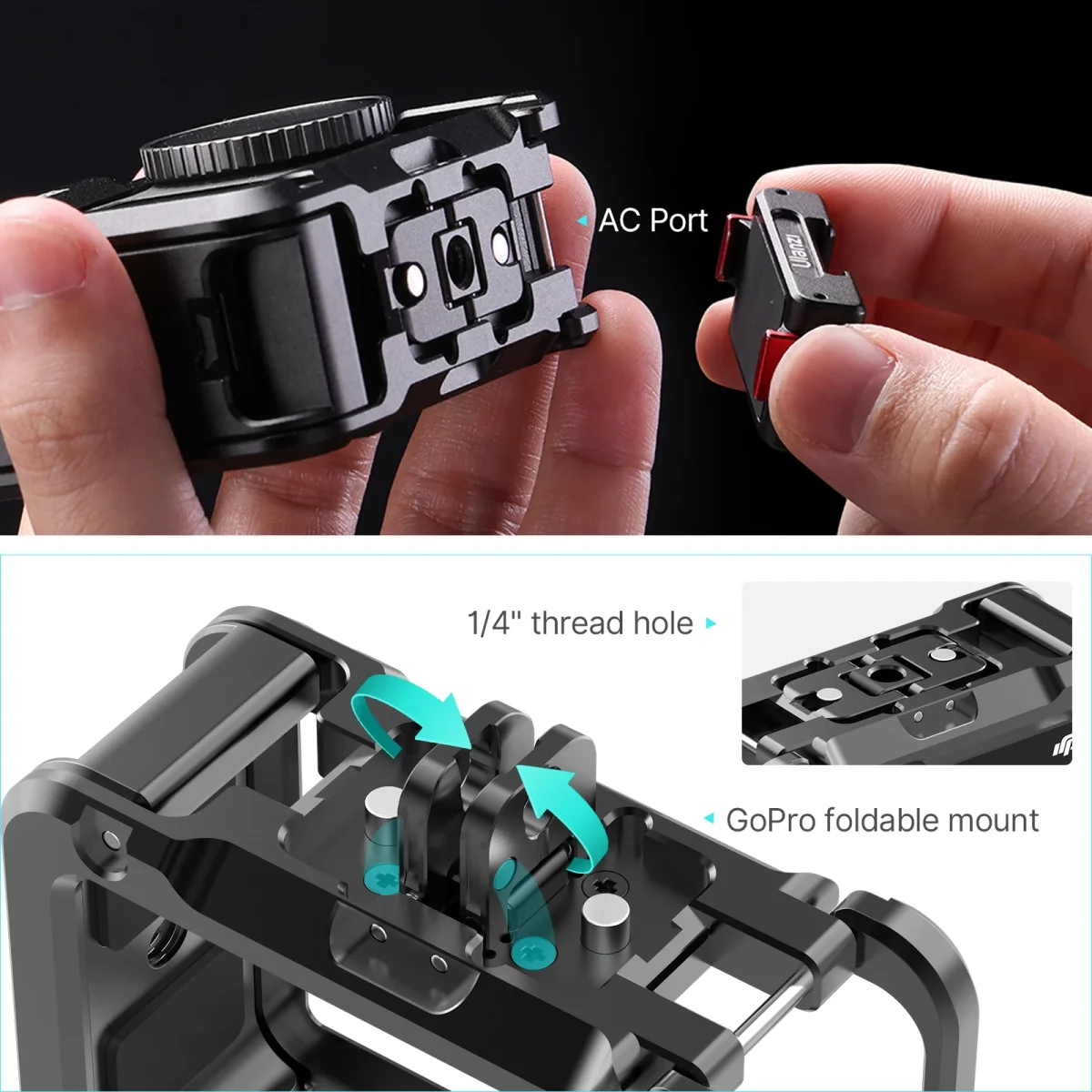 Ulanzi-Camera-Cage-For-DJI-Osmo-Action-43-OA-14-India-Tiyana
