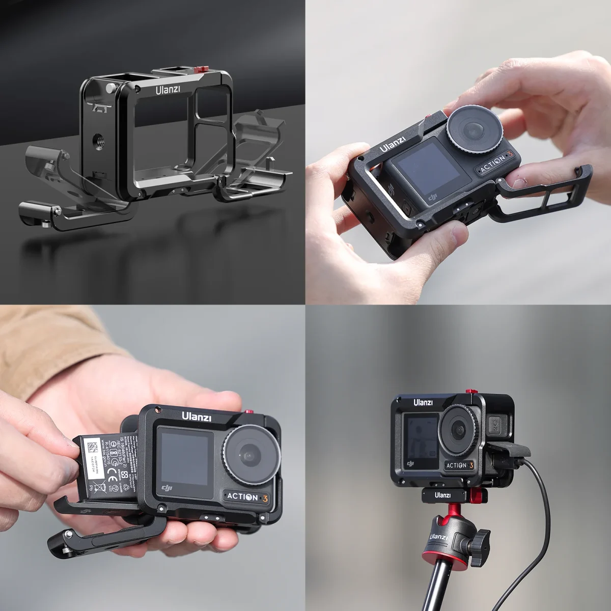 Ulanzi-Camera-Cage-For-DJI-Osmo-Action-43-OA-14-India-Tiyana