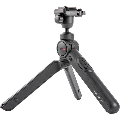 PGYTECH MantisPod 2.0 Vlogging Tripod with Ball Head and Remote Kit (Black)-India-Tiyana