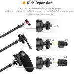 Ulanzi VIJIM LS08 Flexible Overhead Camera Mount Desk Stand-India-Tiyana