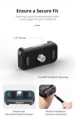 Ulanzi-IN-05-Insta360-X4-Quick-Release-Plate-Metal-Adapter-Mount-3-in-1-Interface-with-14-Thread-Action-Gopro-Mount-India-Tiyana
