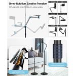 TELESIN-mobile-videolive-shooting-magnetic-floor-stand-India-Tiyana