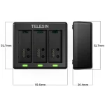 Telesin-battery-charger-for-gopro-hero-13-India-Tiyana