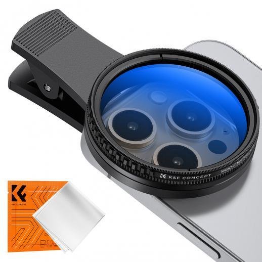 K&F 52mm Universal Phone Clip Lens with CPL Filter - tiyana india - PI 6 K&F 52mm Universal Phone Clip Lens with CPL Filter