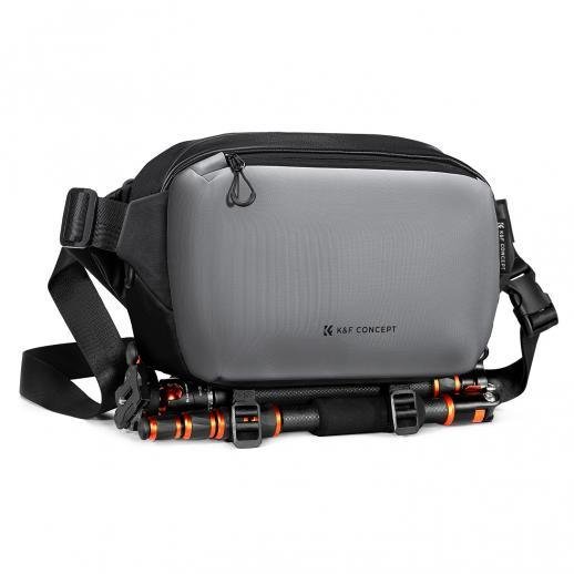 K&F Sling Bag 10L Urban Wander (Grey) - tiyana india - PI 1 K&F Sling Bag 10L Urban Wander (Grey)
